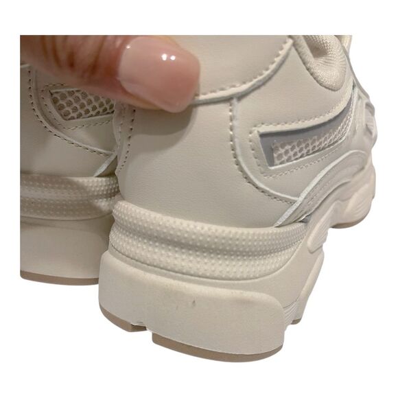 Streetwear Society Women’s Cream Athletic Sneakers-Size 7 - Picture 8 of 9